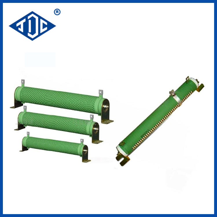 What is the purpose of a ceramic wirewound resistor?