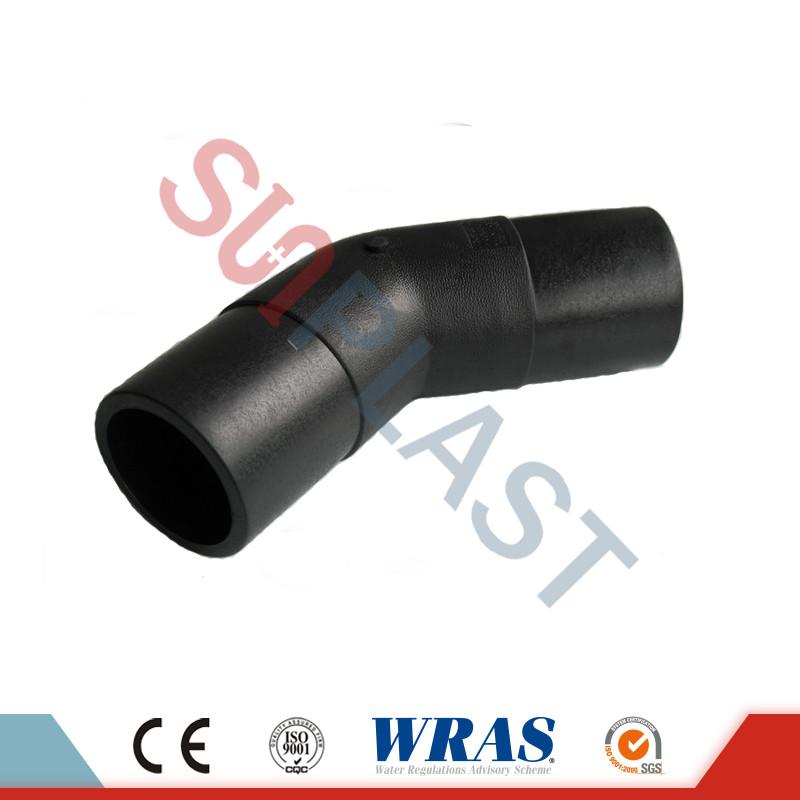 The advantages of using HDPE material for butt fusion elbows