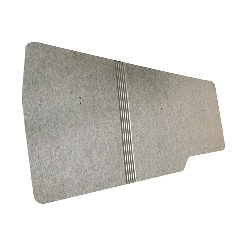 What fire safety ratings or certifications do polyester fiber acoustic panels typically hold?