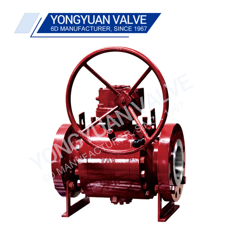 What is an API 6D 3-Piece Trunnion Ball Valve?