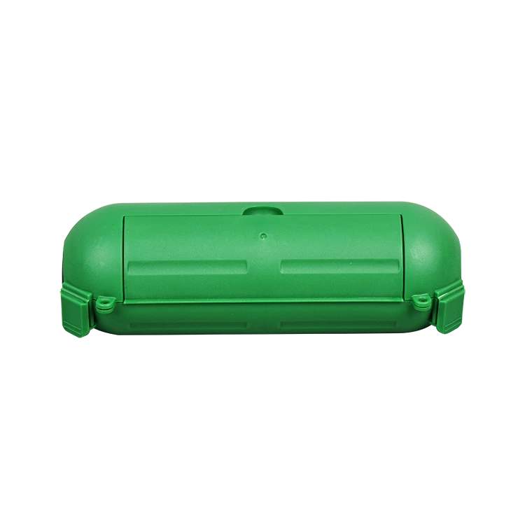 Why Do I Keep a Green Waterproof Protection Box in My Outdoor Setup?