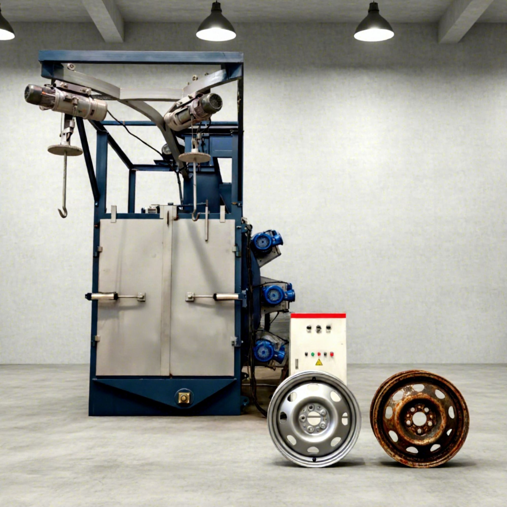 Custom Hook Type Shot Blasting Machine Solutions for Streamlined Surface Finishing